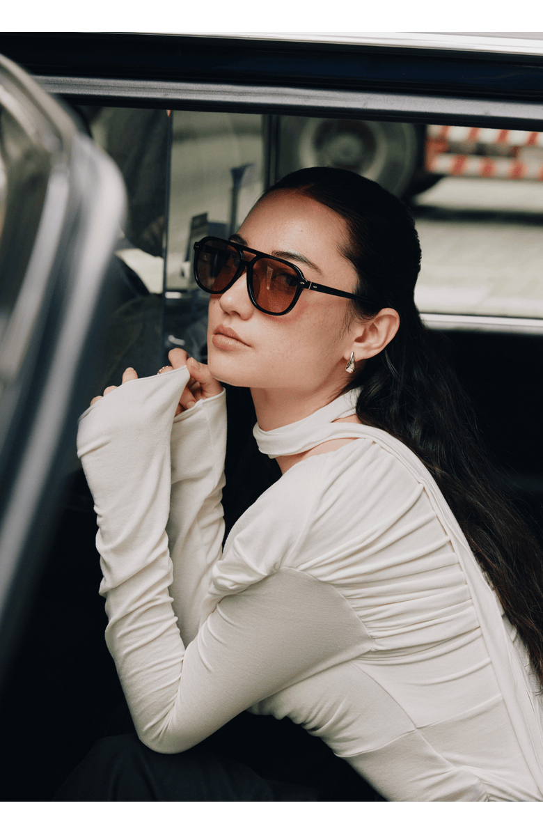 COVRY Vesper Sunglasses, Alternate, color, Kuri