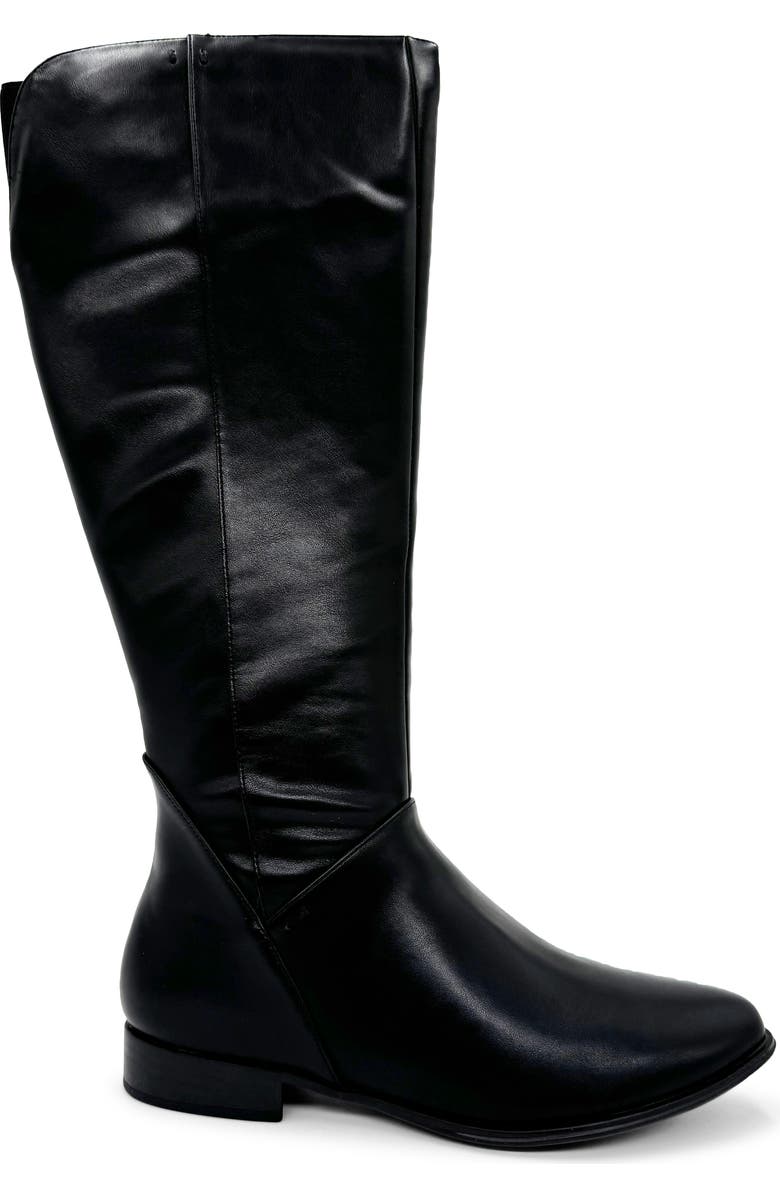 CHELSEA CREW Dior Knee High Boot, Alternate, color, Black