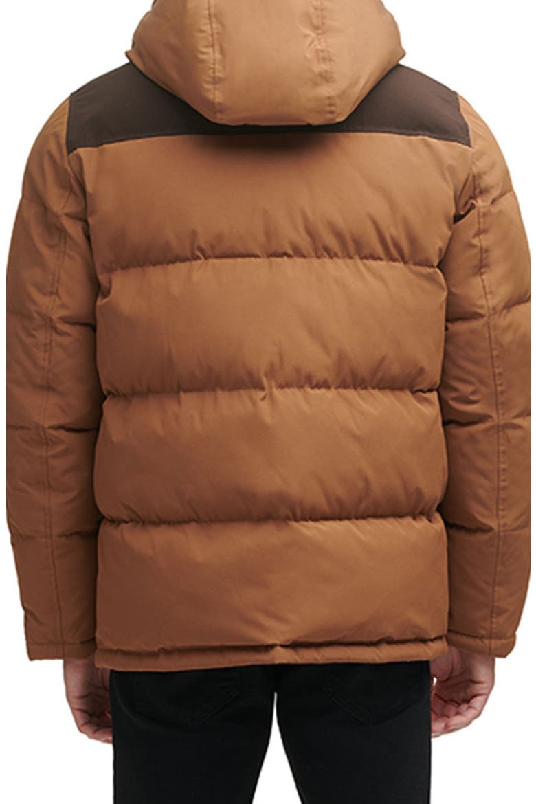 Arctic Cloth Heavyweight Parka, Alternate, color, BROWN COMBO