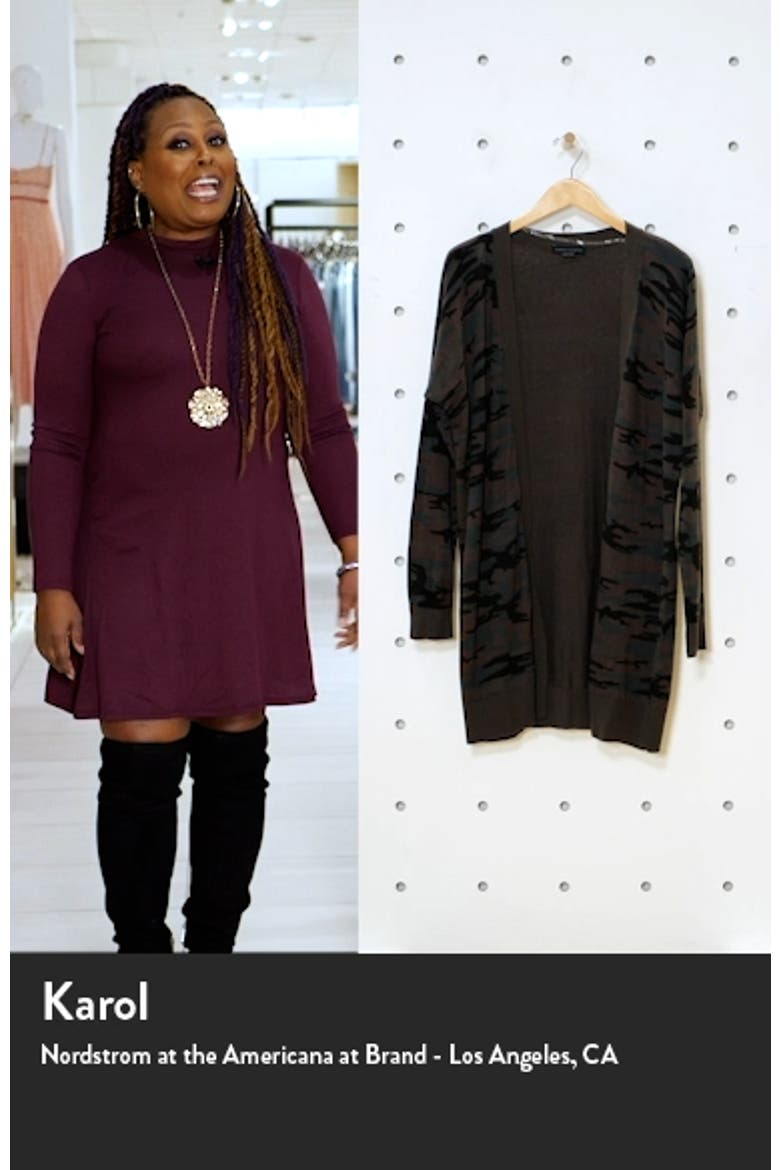 Play Open Front Cardigan video