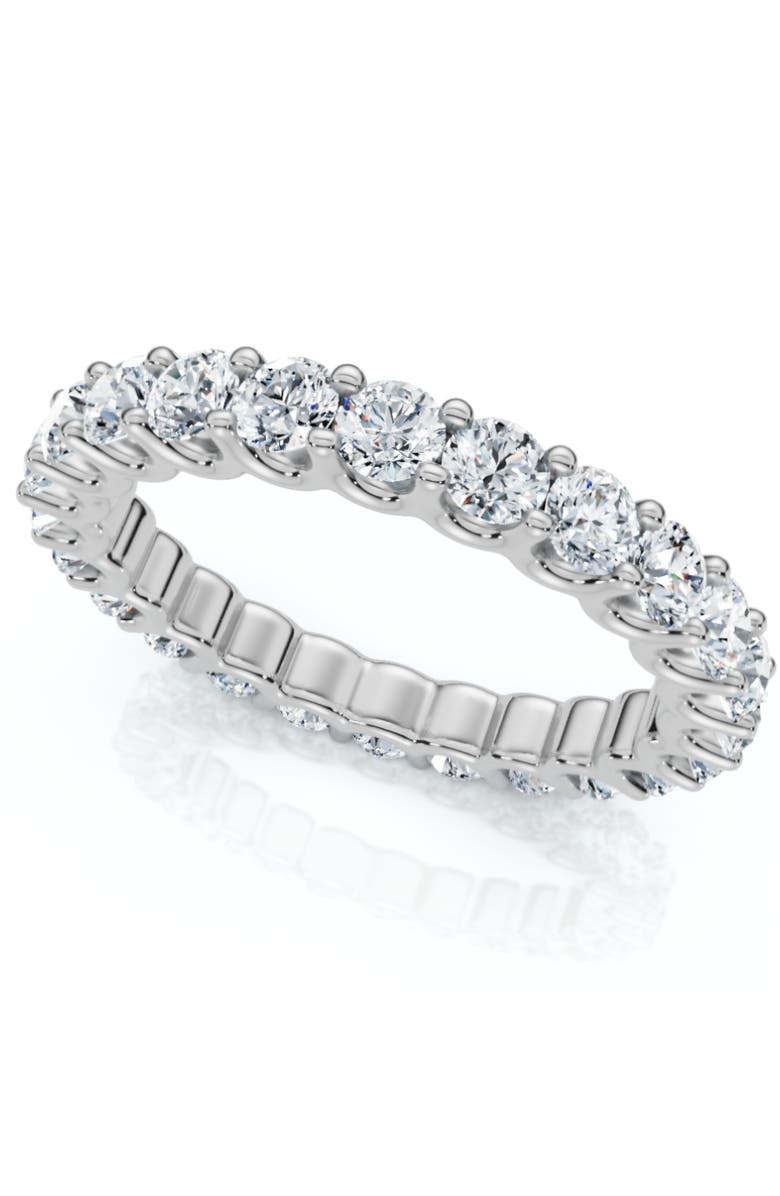 Bliss Diamond 1 1/2 cttw Diamond Eternity Ring U Prong 14k Gold Wedding Band, Alternate, color, 