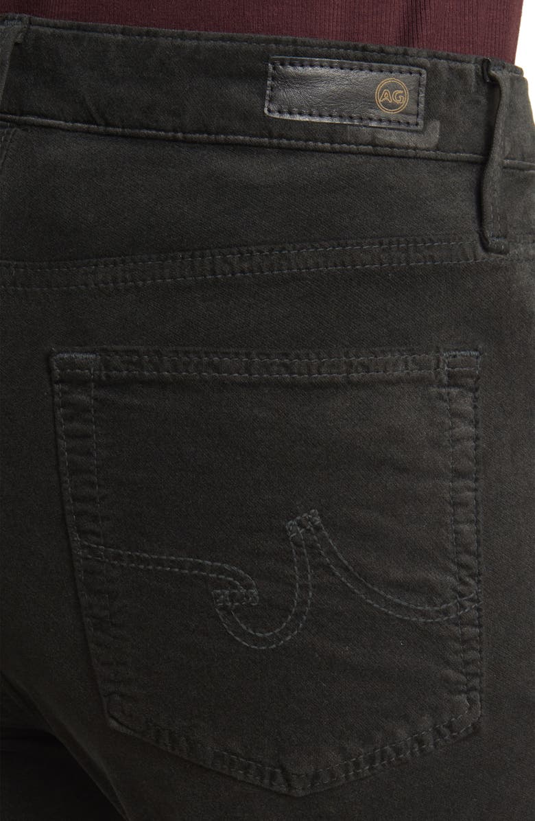 AG Farrah High Waist Crop Bootcut Velvet Pants, Alternate, color, 