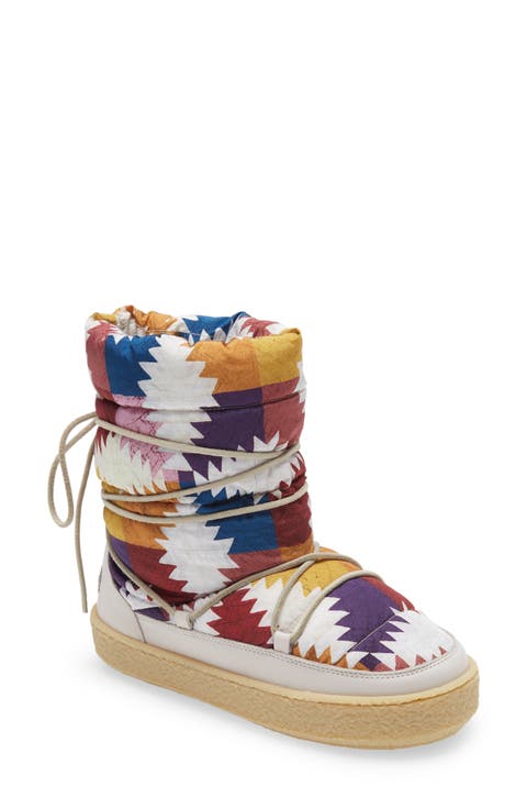 Zimlee Geo Print Boot (Women)