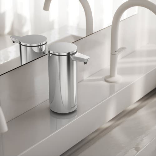 Simplehuman 9 Oz. Rechargeable Liquid Sensor Pump In Silver