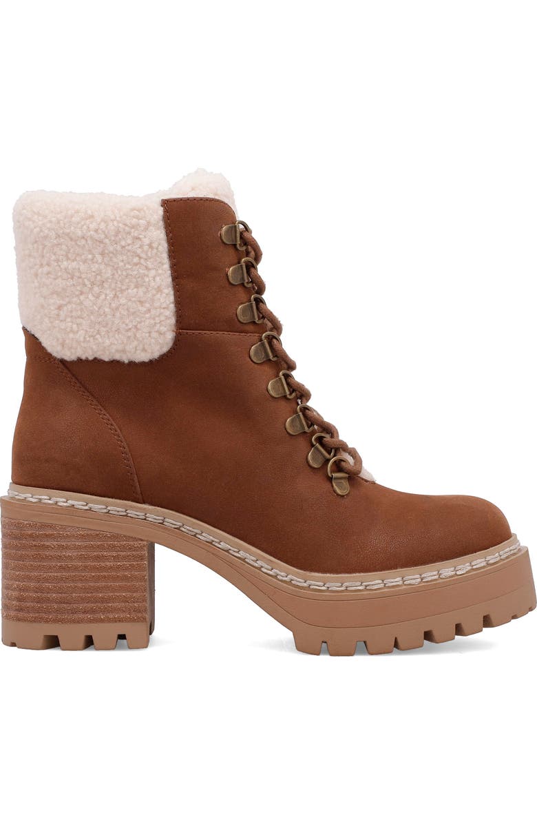 MIA Tiler Faux Fur Platform Lug Boot, Alternate, color,