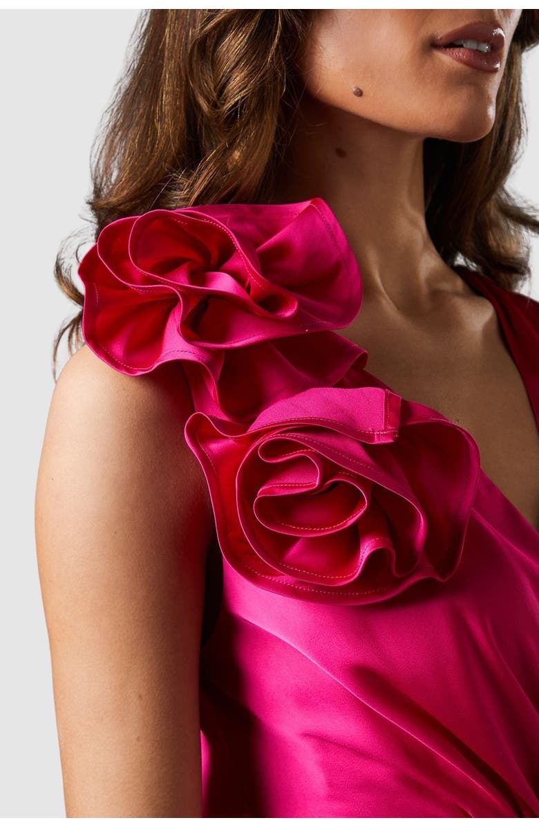 Coast Corsage Cowl Back Jumpsuit, Alternate, color, Pink