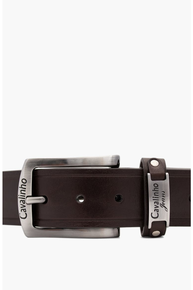 Gentleman 512 Leather Belt, Alternate, color, Brown