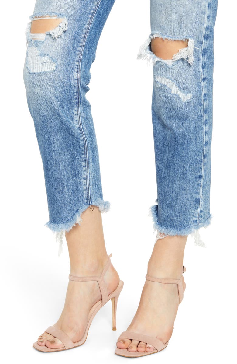 Hudson Jeans Jessi Ripped Ankle Boyfriend Jeans, Alternate, color, 