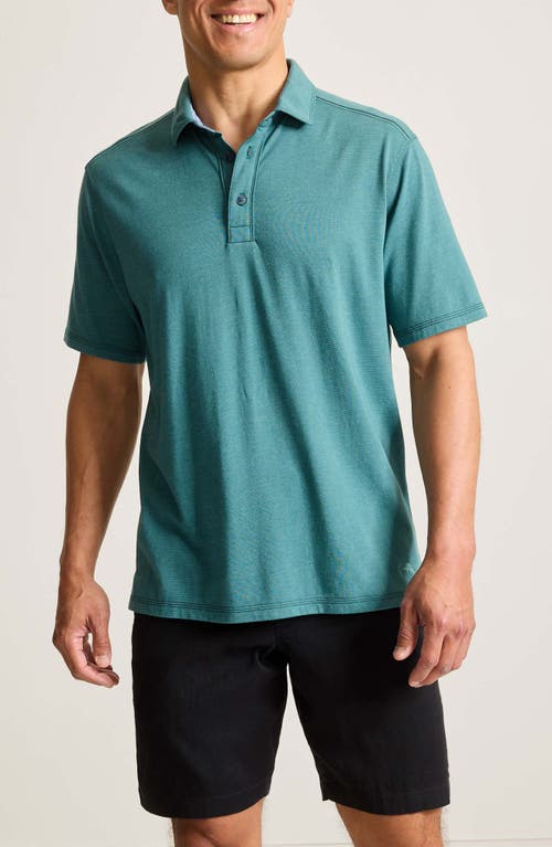 Tommy Bahama Harbor Isles Polo In Seven Seas