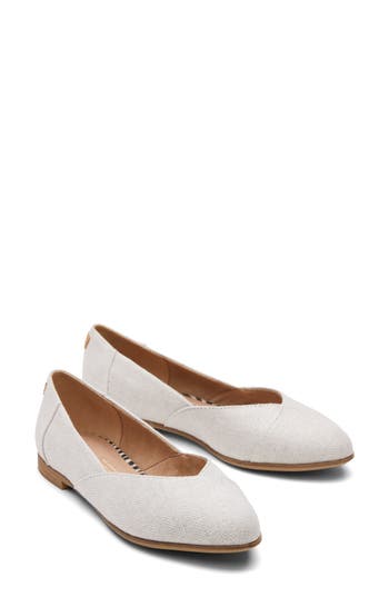 Toms 'jutti' Animal Print Suede Slip-on In Brown