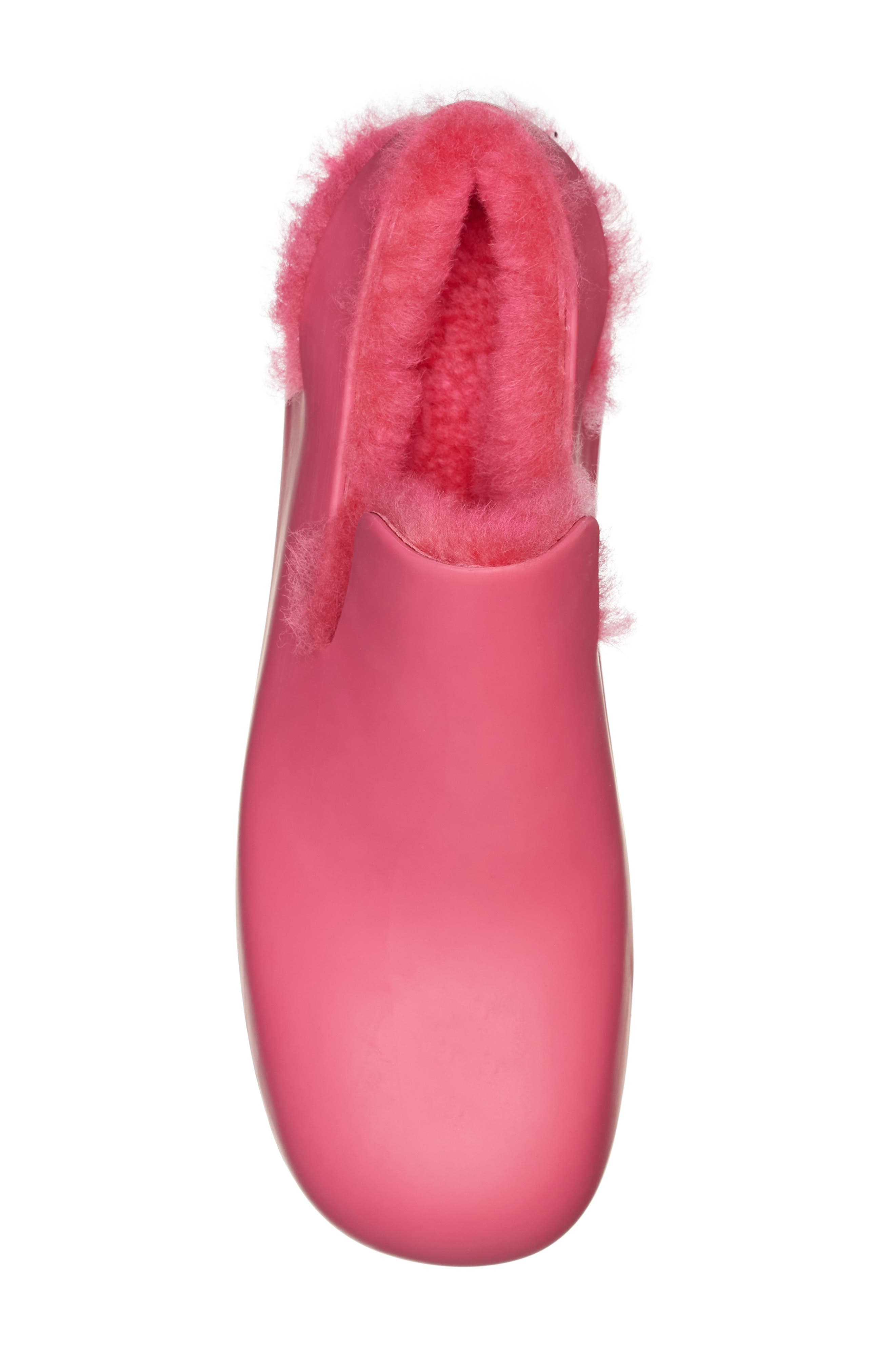 Bottega Veneta Puddle Genuine Shearling Lined Slingback Clog, Alternate, color, 