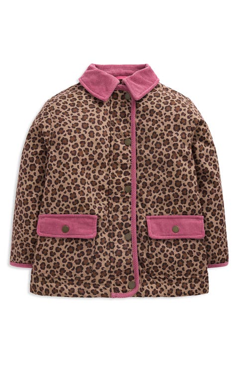 Kids' Leopard Print Barn Jacket