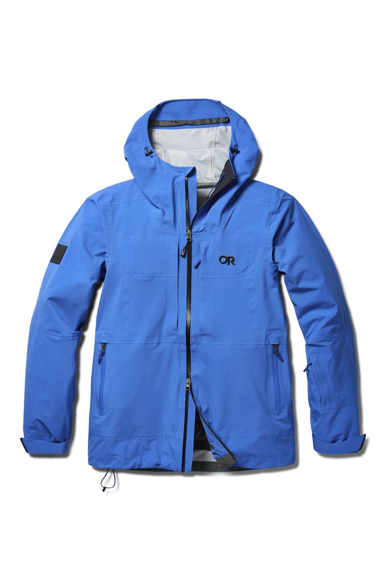 Carbide Pertex® Shield Waterproof Snow Jacket, Alternate, color, AZURITE