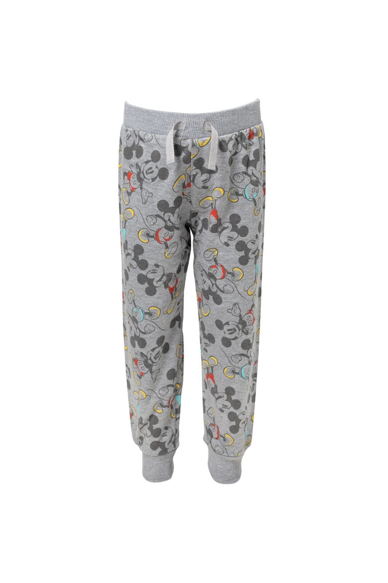 Mickey Mouse Fleece 2-Piece Hoodie and Joggers Set, Main, color, Mickey Mouse Grey