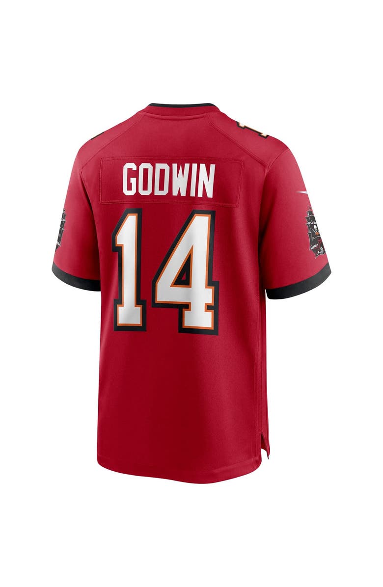 Nike Men's Nike Chris Godwin Red Tampa Bay Buccaneers Game Player Jersey, Alternate, color, Red