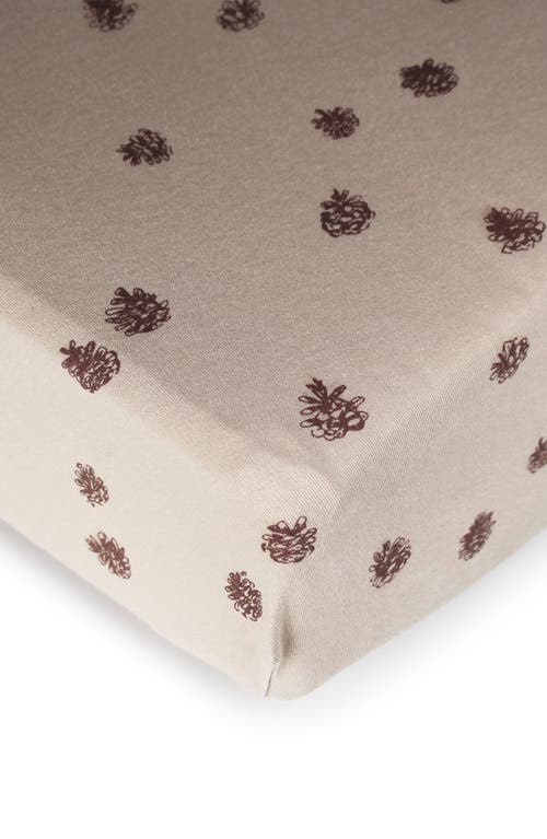 L'ovedbaby Organic Cotton Crib Sheet In White