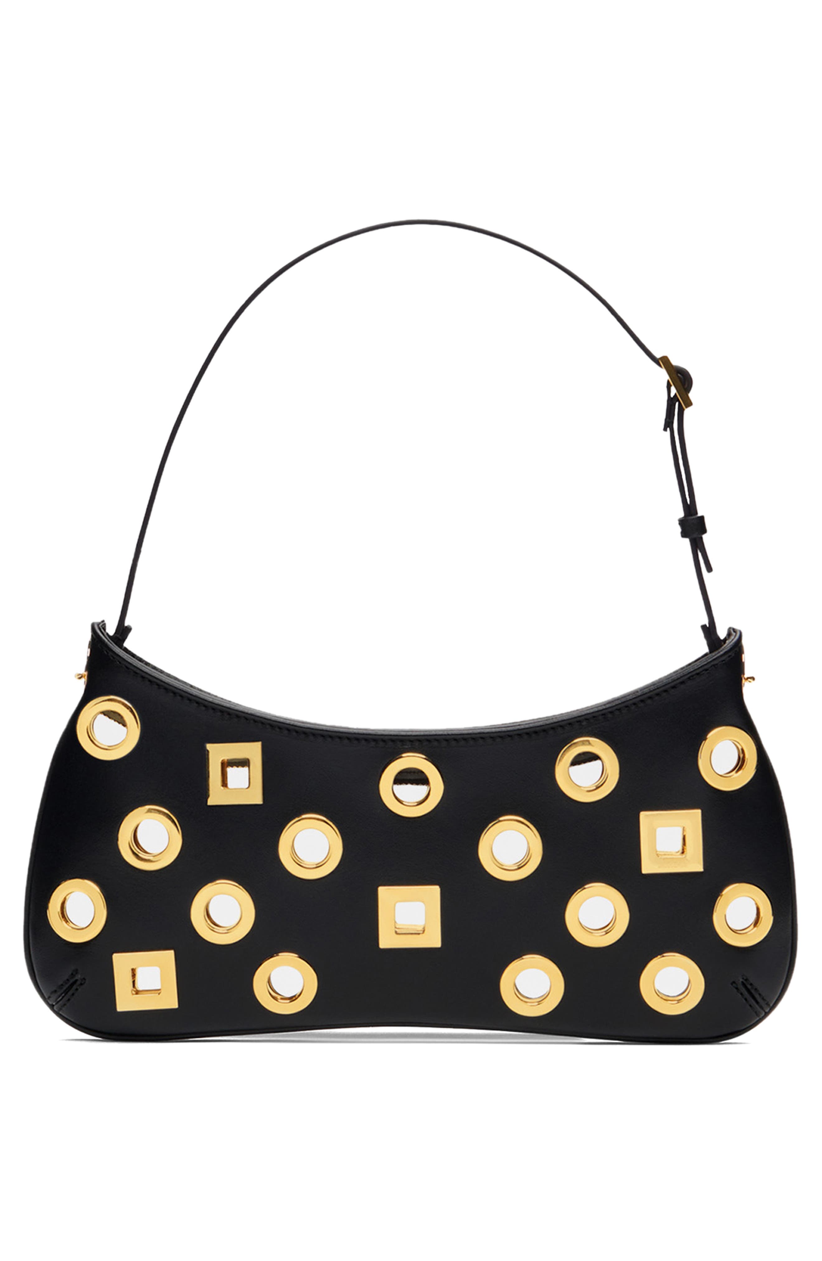 Jacquemus Le Bisou Rond Carré Shoulder Bag, Alternate, color, 