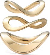 Lady Grey Raia Set of 3 Stacking Rings