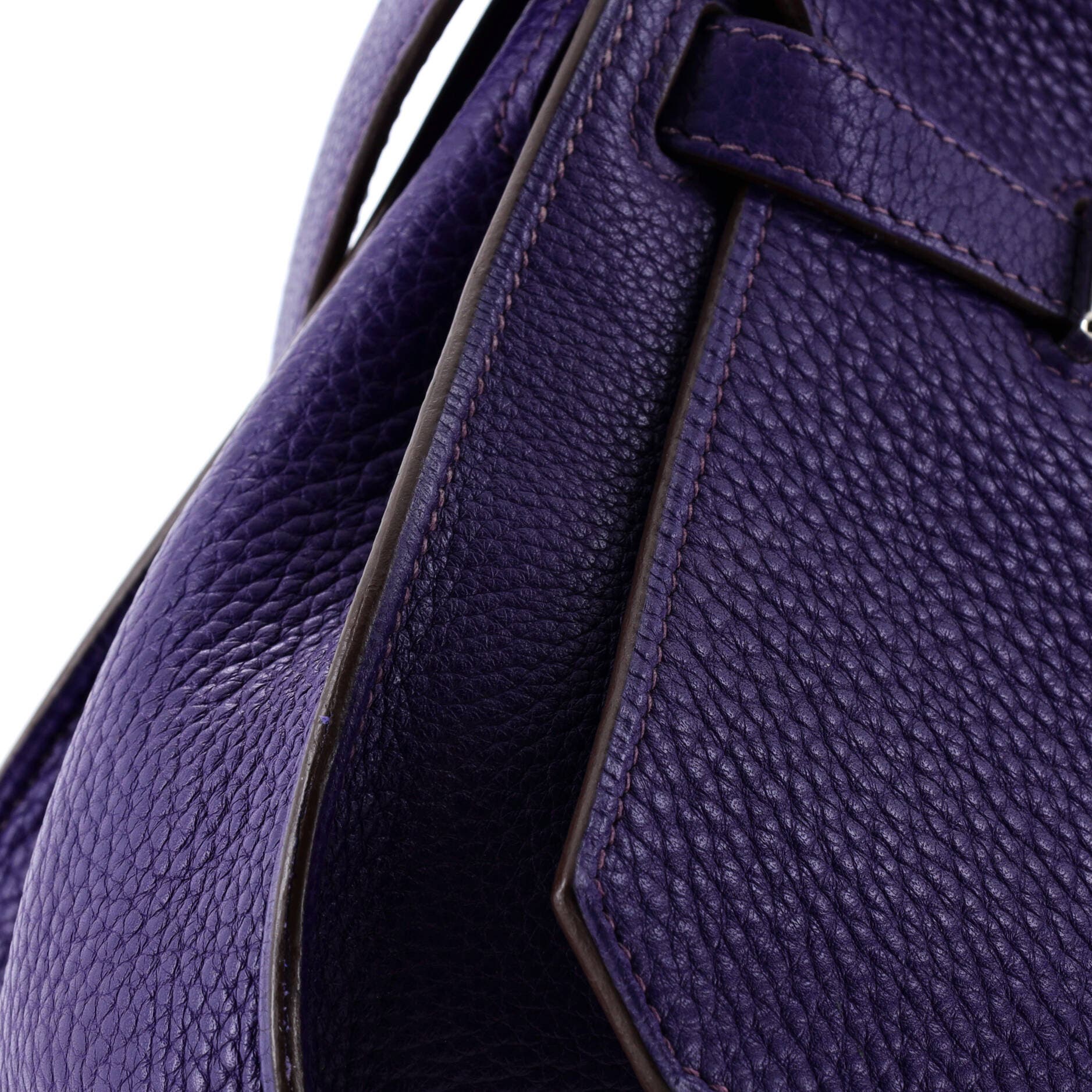 Pre-Owned Hermes Jypsiere Bag Clemence 28, Alternate, color, Iris