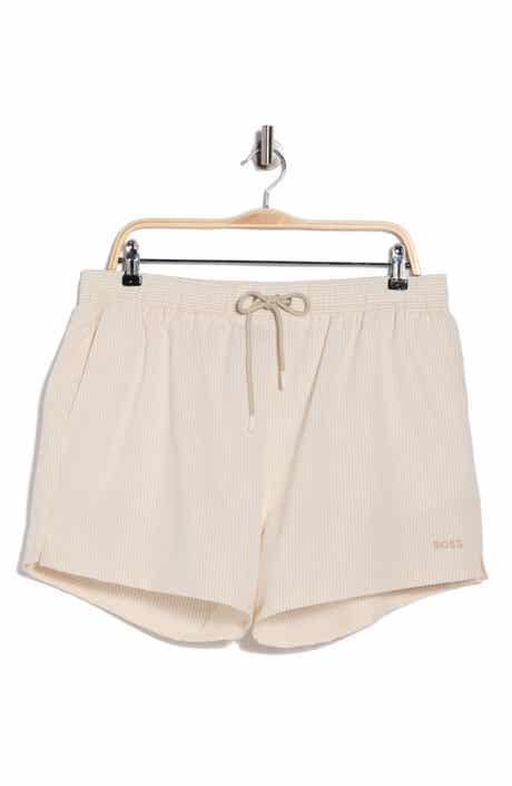 BOSS Velvetfish Seersucker Swim Trunks