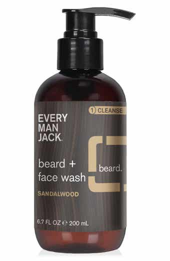 EVERY MAN JACK Sandalwood Beard + Face Wash