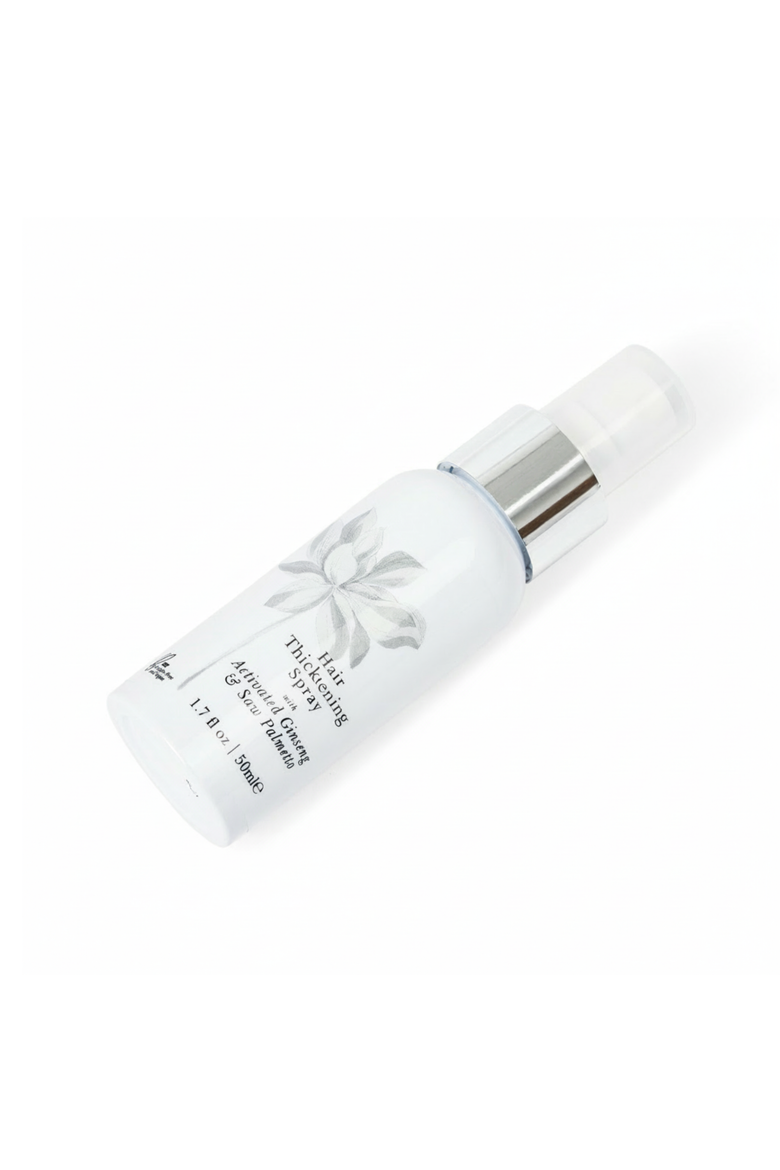 Natural Hair Thickening Spray  with Activated Ginseng & Saw Palmetto, Alternate, color, white