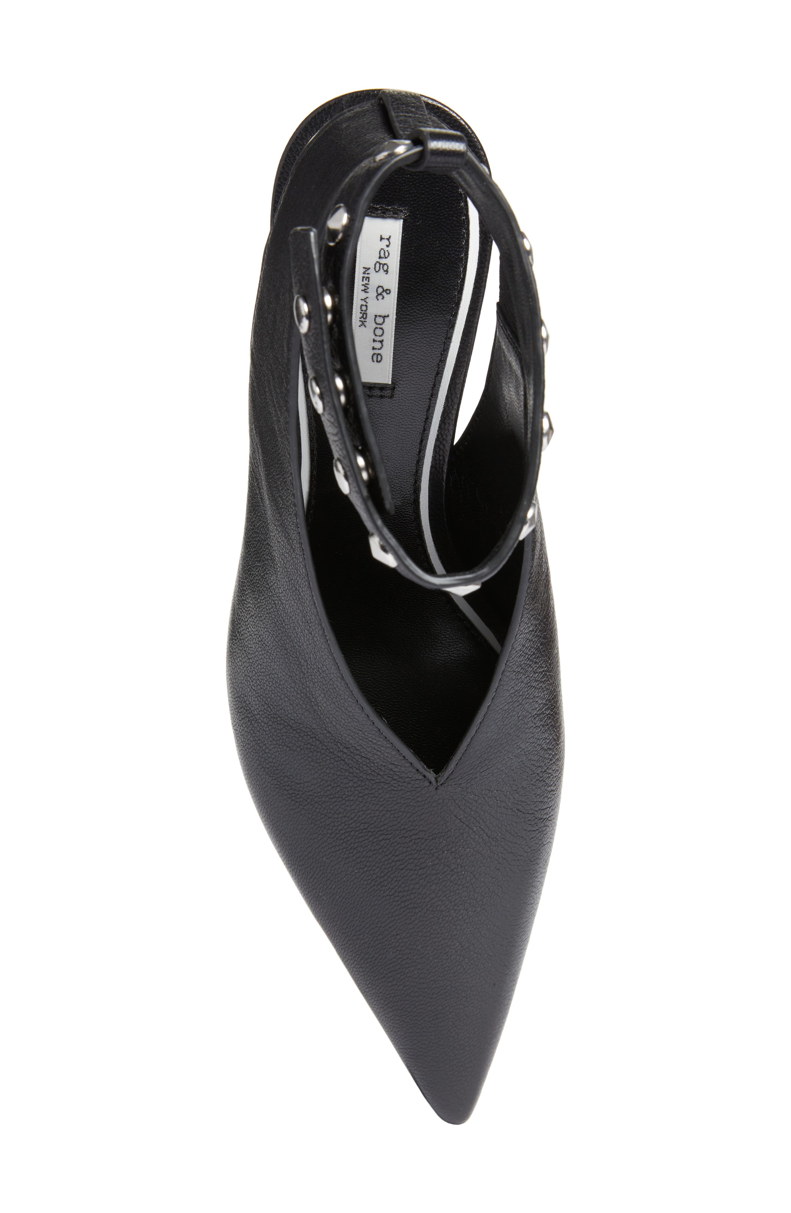 rag & bone Victory Ankle Strap Pointed Toe Pump, Alternate, color, 
