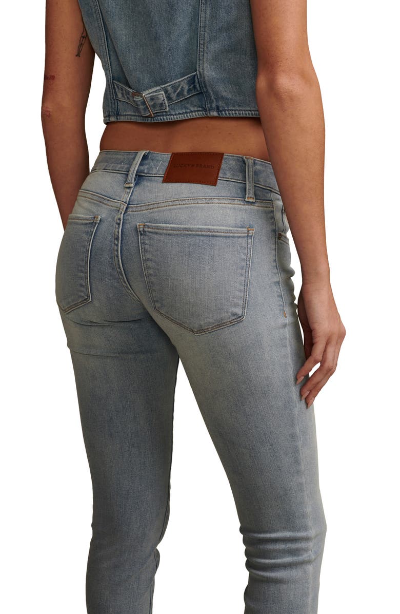Lucky Brand Lizzie Low Rise Skinny Jeans, Alternate, color, Fan Girl