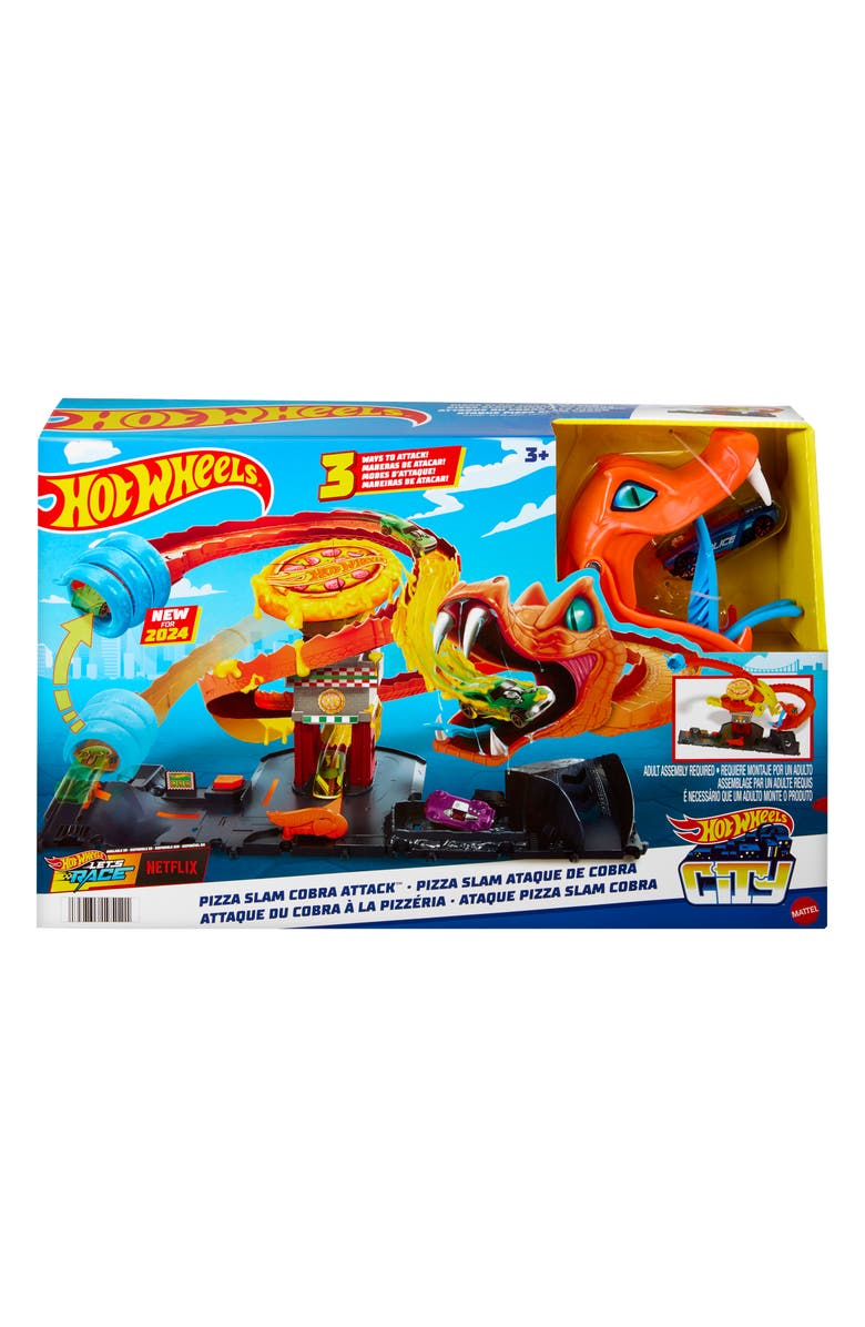Mattel Hot Wheels<sup>®</sup> City Pizza Slam Cobra Attack Playset, Alternate, color,