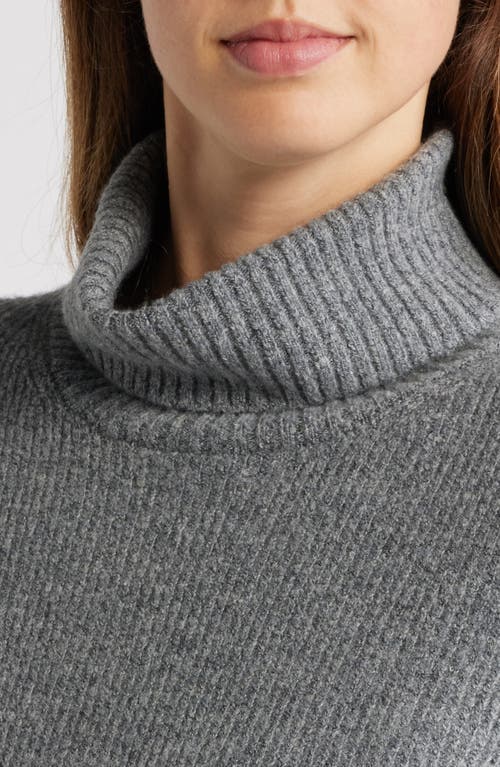 CASLON CASLON® RIB TURTLENECK SWEATER