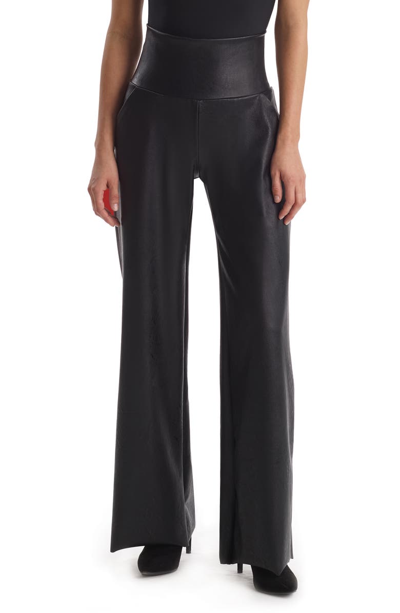 Commando Faux Leather Wide Leg Pants, Main, color, 