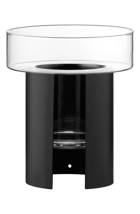 Terrazza Glass & Steel Planter Vase