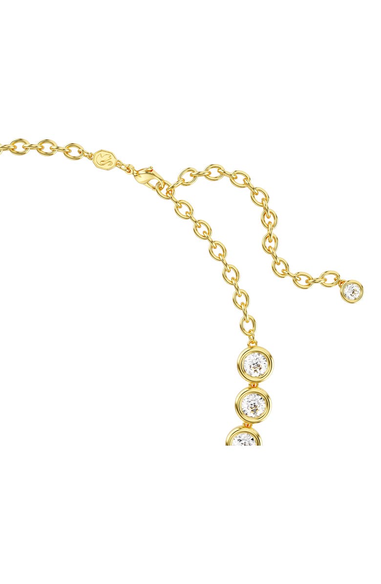 Swarovski Imber Collar Necklace, Alternate, color, Gold