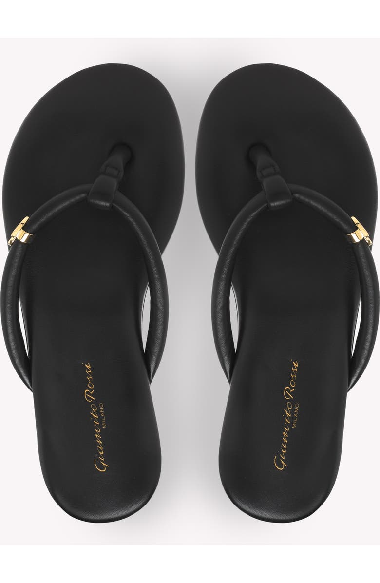 Gianvito Rossi Fiji Sandal, Alternate, color, Black