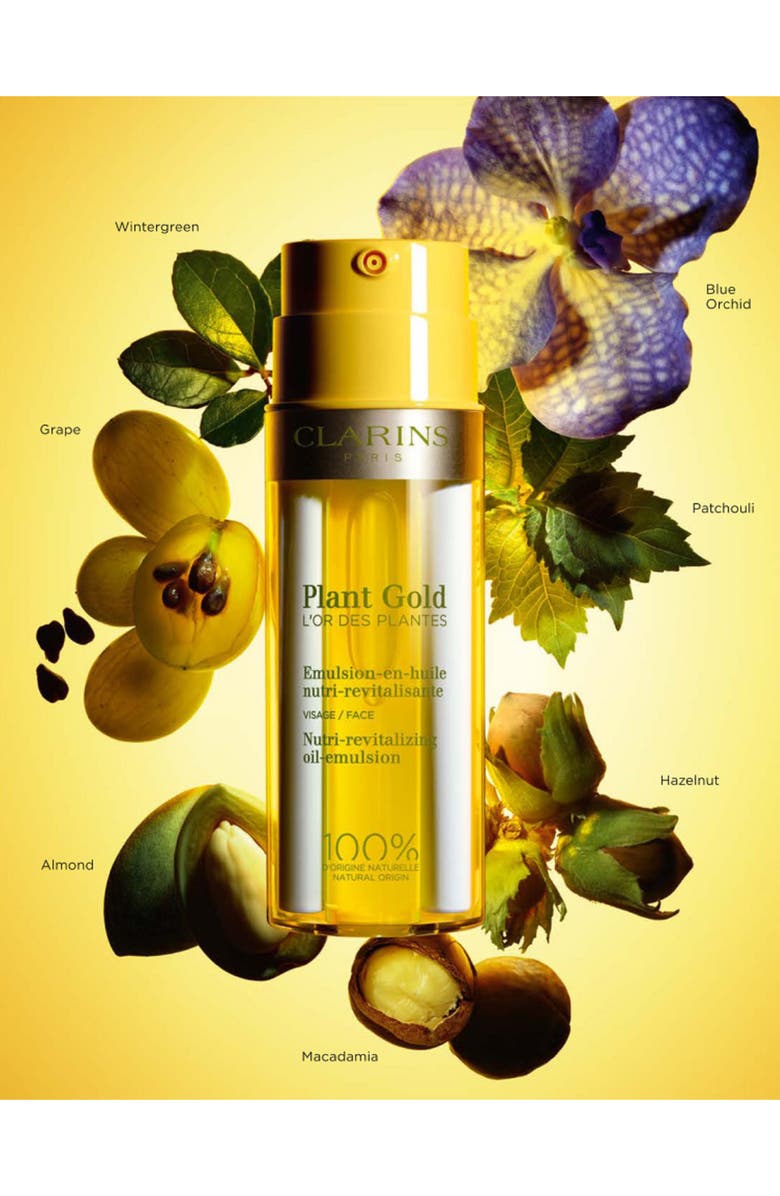 Clarins Plant Gold Nutri-Revitalizing Oil-Emulsion, Alternate, color, 
