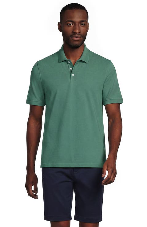 Short Sleeve Performance Mesh Pique Polo