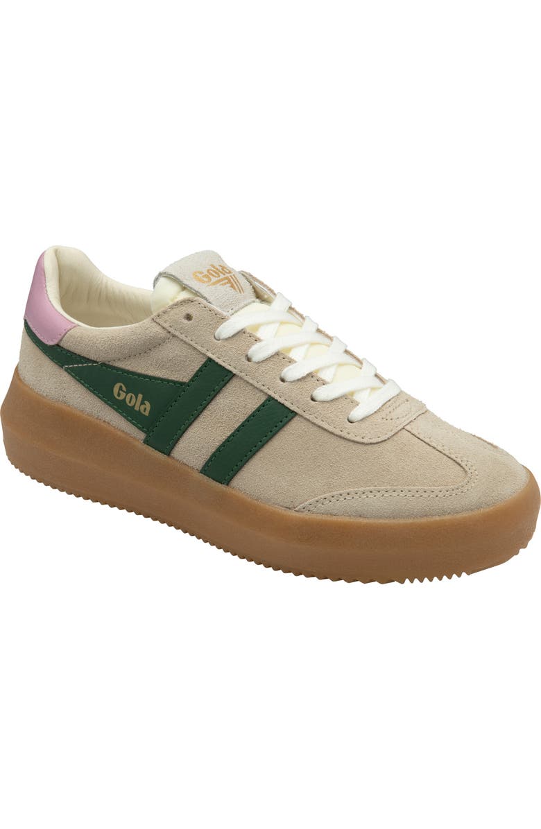 Gola Athena Sneaker, Main, color, Bone/ Evergreen/ Candy/ Gum