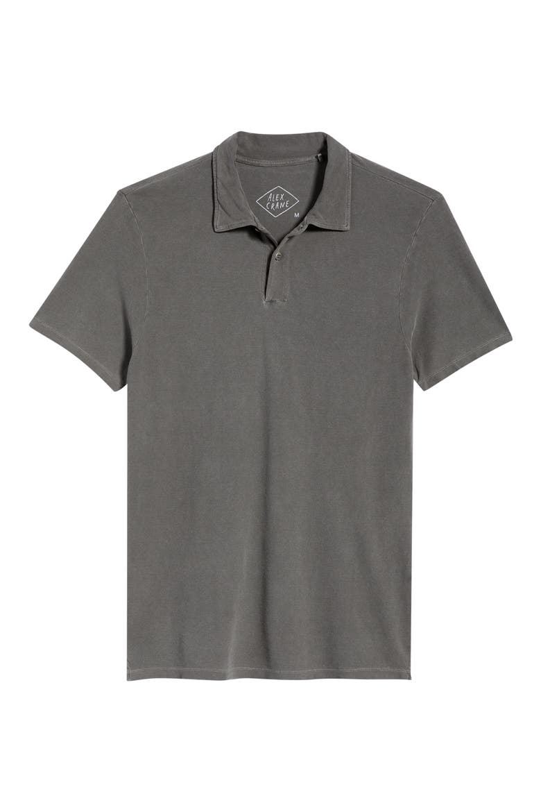 Organic Cotton Polo, Alternate, color, SLATE