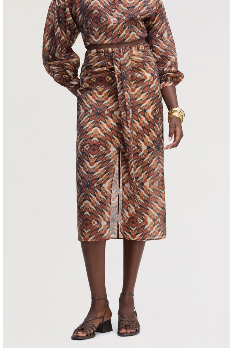 Printed Sarong, Main, color, TIE DYE GEO MULTI