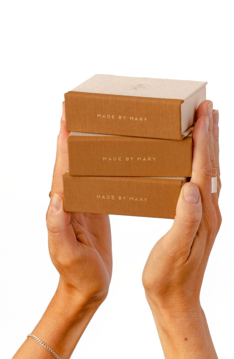 MADE BY MARY CZ Poppy Initial Necklace, Alternate, color, Gold Vermeil Initial T