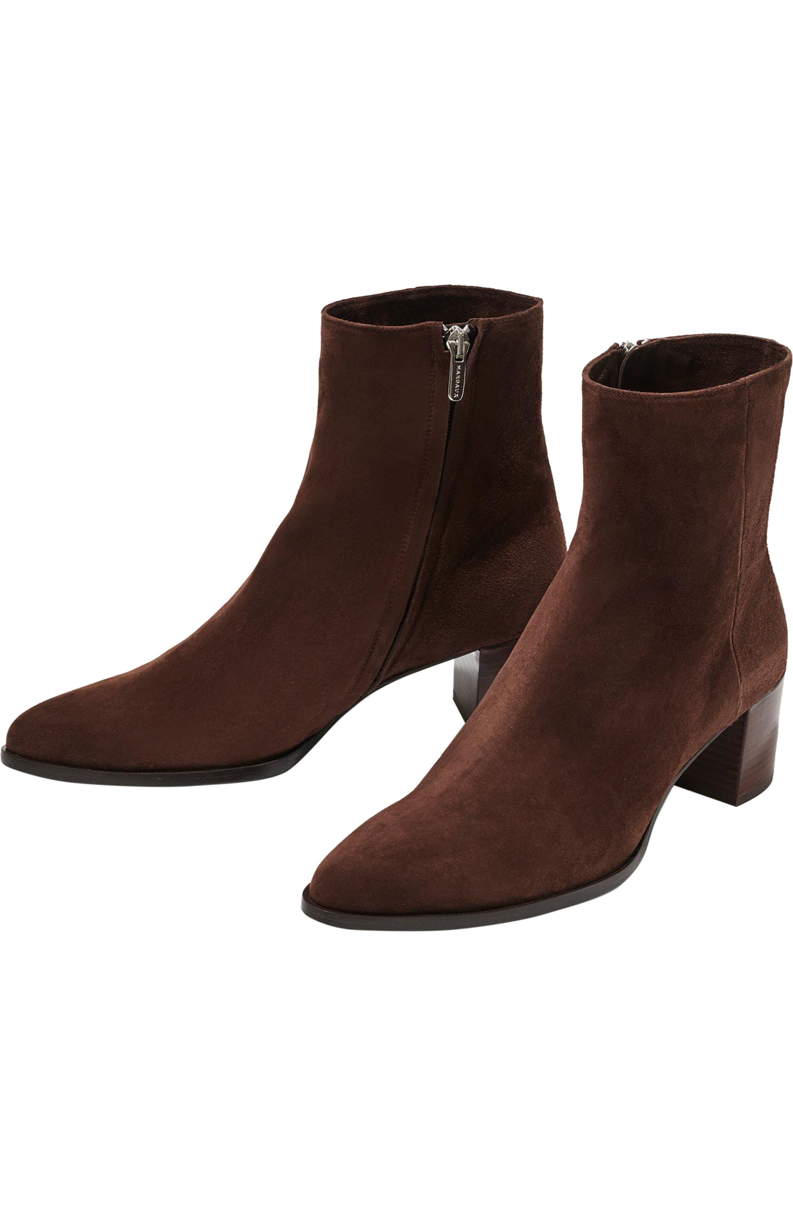 The Downtown Boot, Alternate, color, Chocolate Suede