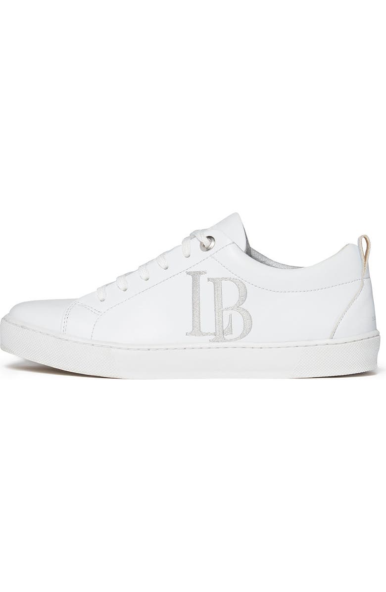 LaBante London LB White Apple Leather Sneakers Women, Main, color, White