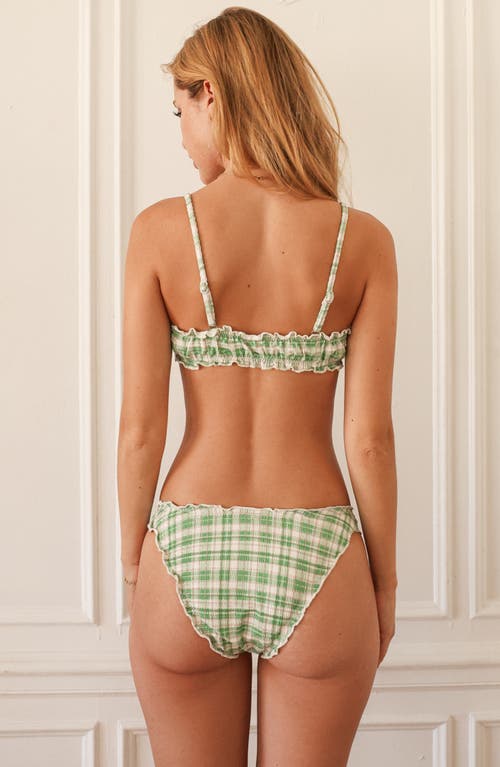 Dippin Daisys June Cheeky Bikini Bottom In Green