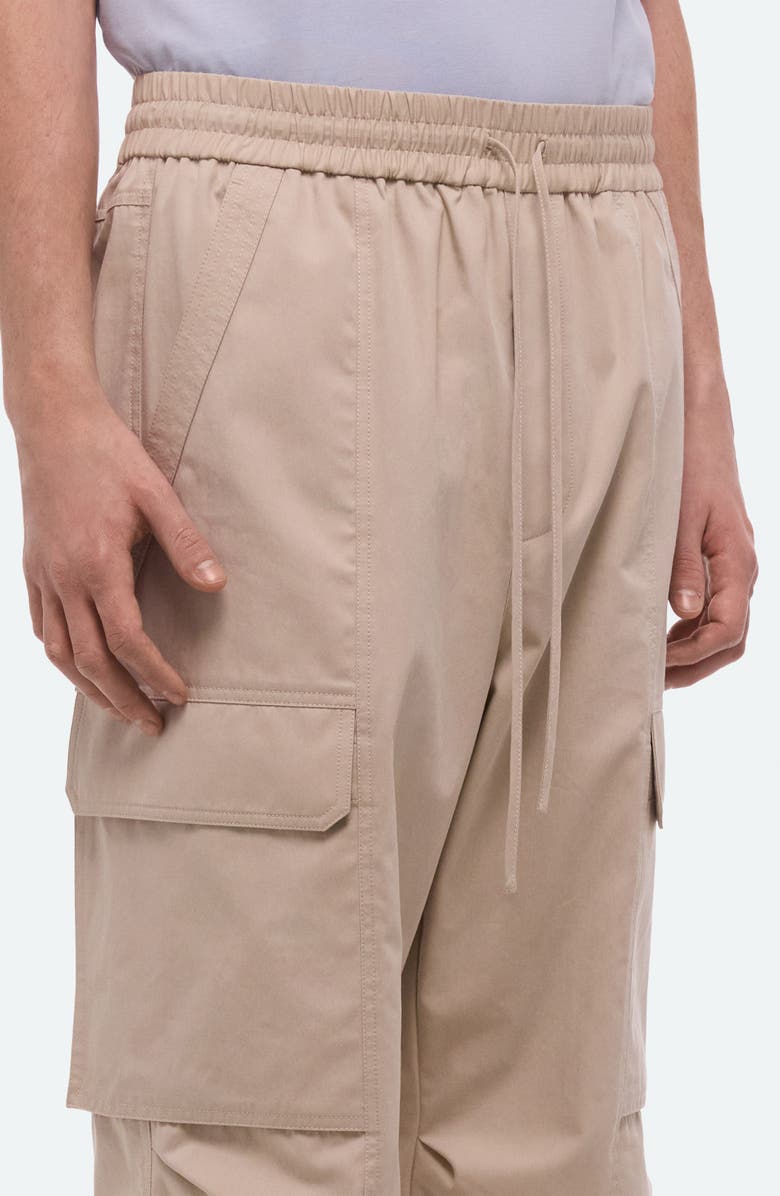 Helmut Lang Pull-On Utility Pants, Alternate, color, Stone