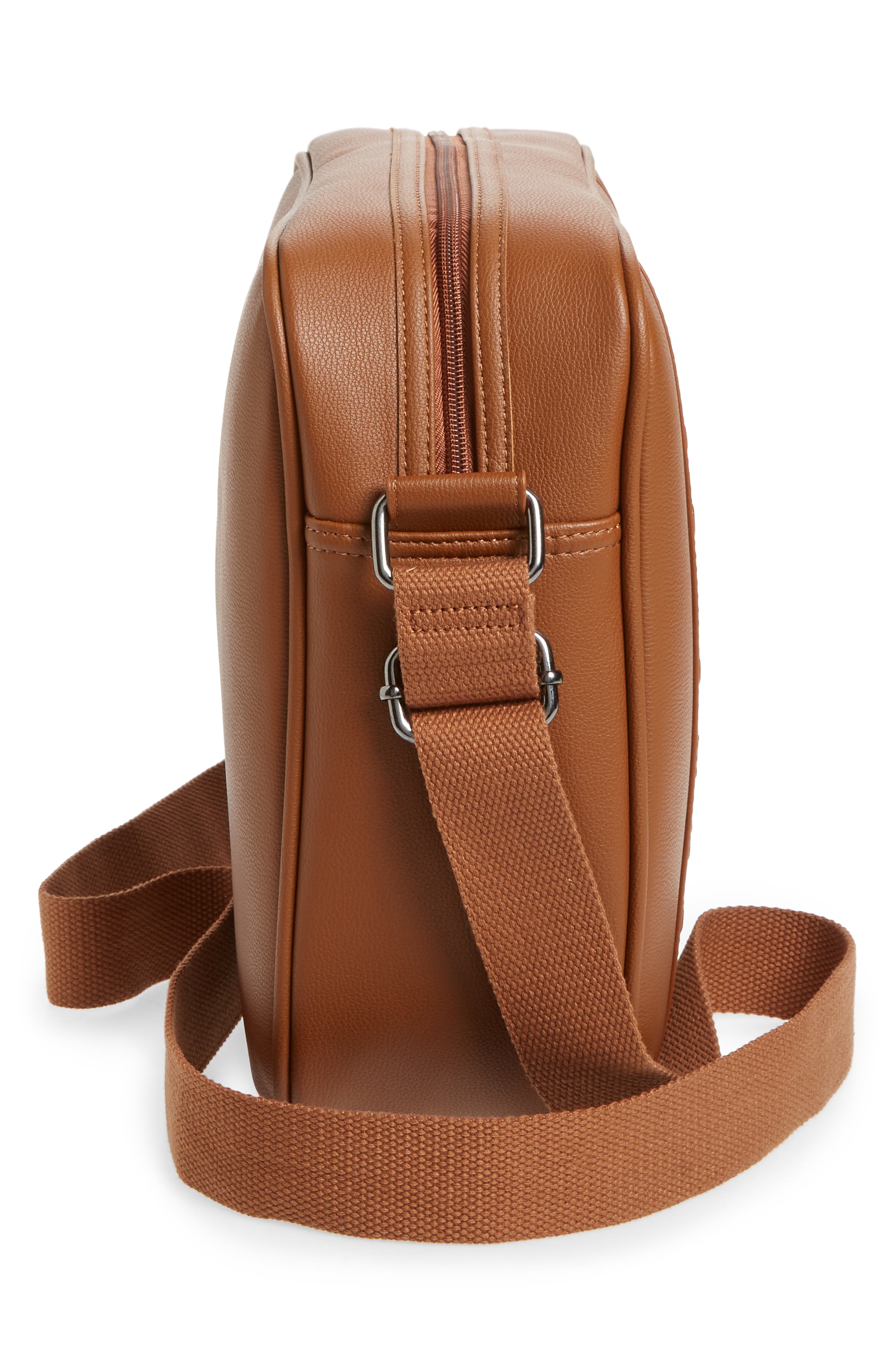 Ted Baker London Tabla Dispatch Faux Leather Messenger Bag, Alternate, color, 