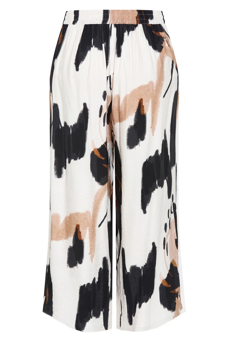 Alexi Exhibit Print Wide Leg Pants, Alternate, color, EXHIBIT