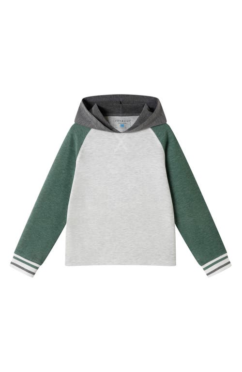 Andy & Evan Kids' Raglan Long Sleeve Hooded T-shirt In Gold