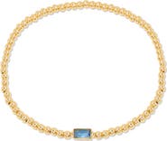 Brook and York Kylie Birthstone Beaded Stretch Bracelet