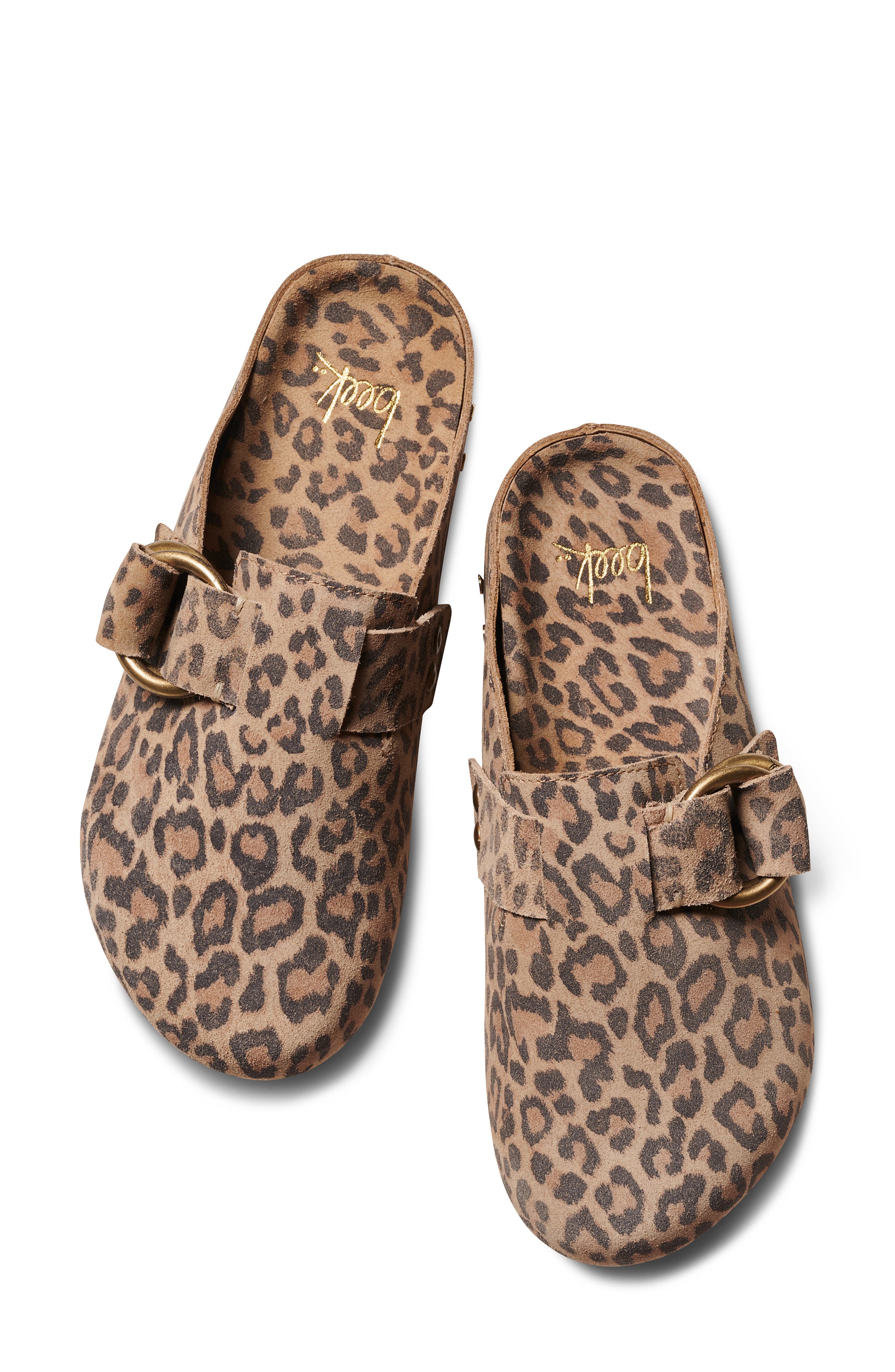 Beek Vulture Cheetah Print Mule, Alternate, color, Leopard