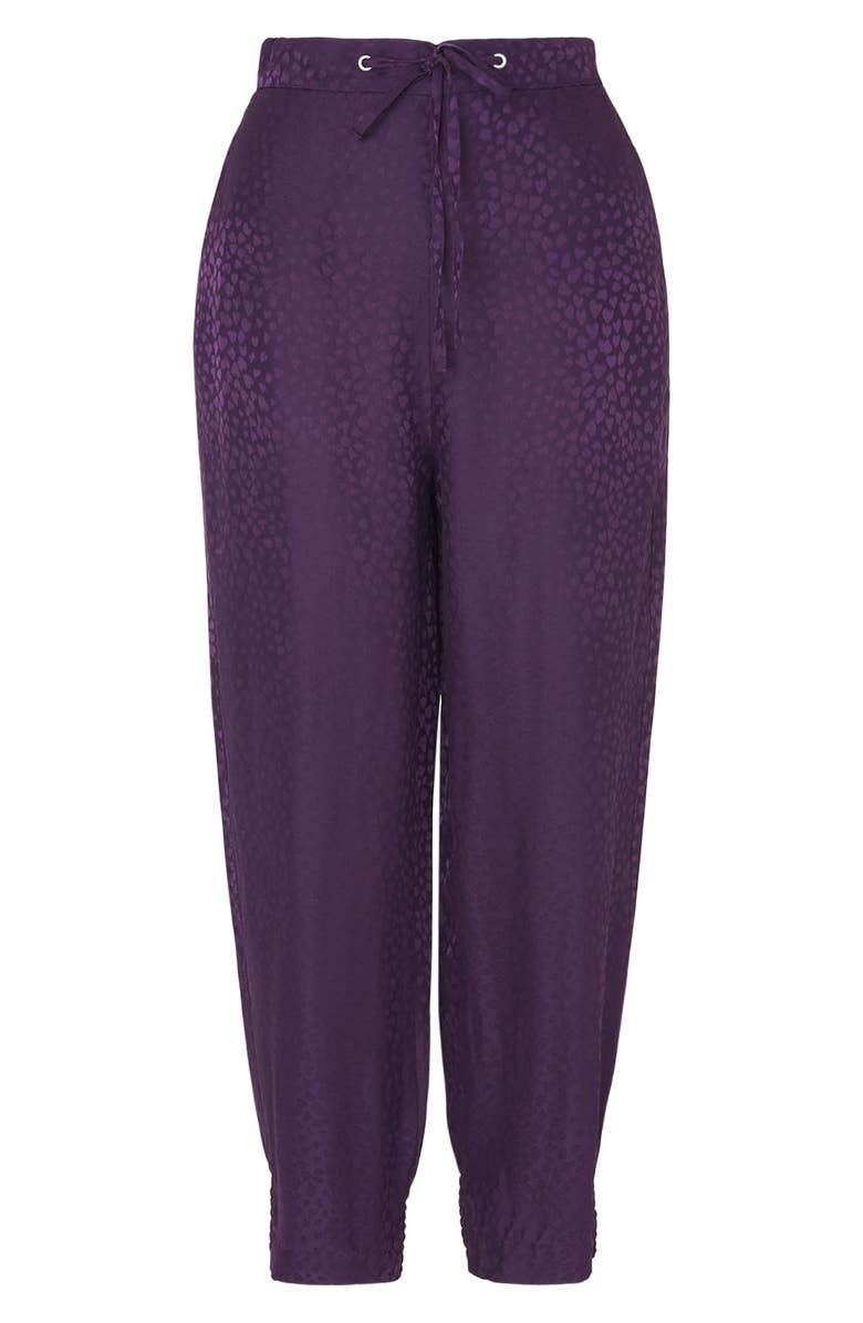 LK Bennett Byrony Pull-On Pants, Alternate, color, Purple/ Mulberry